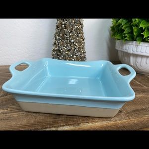 ☁️Rachael Ray Hyyge Ceramic Baker Pale Blue💙
